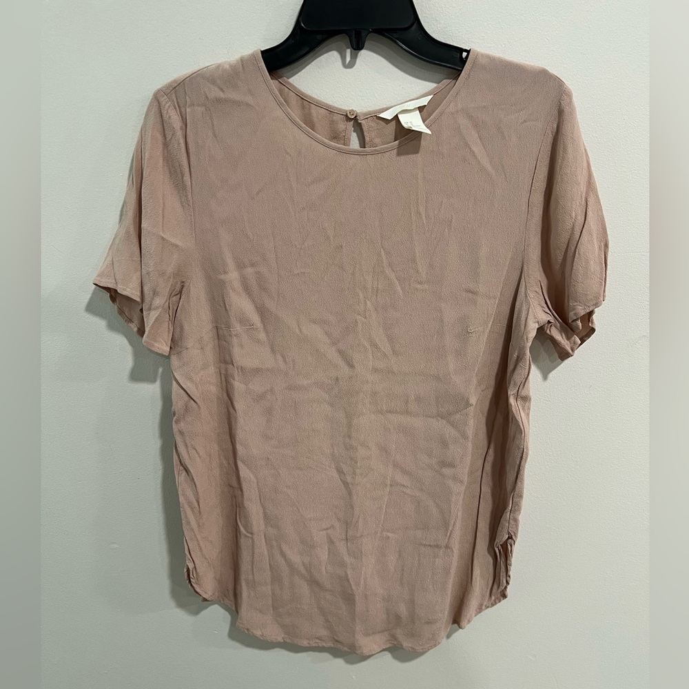 H&M Keyhole Back Blouse